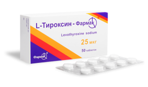 При лечении гипотериоза назначают гормон тироксина.
